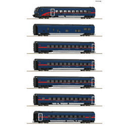 H0 7er-Set Nightjet ÖBB DC+D