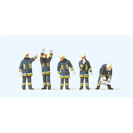 H0 Feuerwehrmänner in moderne