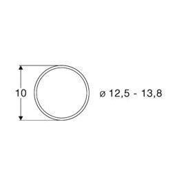 Haftringsatz  12,5 bis 13,8mm