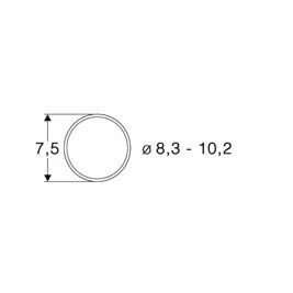 Haftrings.10Stk.8,3 bis 10,2m