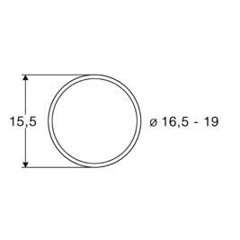 Haftrings.10Stk.16,5 bis 19mm