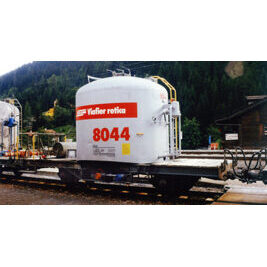 RhB Uce 8044 Zementsilowagen