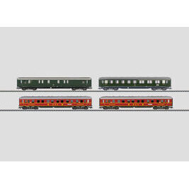 H0 4er-Set Personenwagen DB