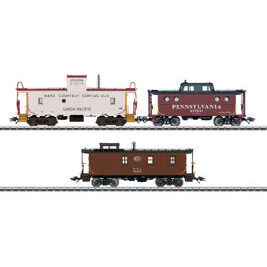 H0 3er-Set Caboose US