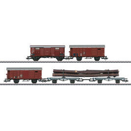 H0 4er-Set Güterwagen SBB