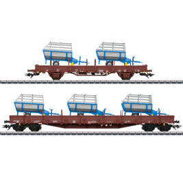 H0 2er-Set Rungenwagen #2 DB