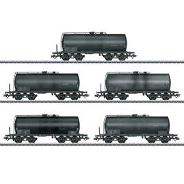 H0 5er-Set Kesselwagen DR