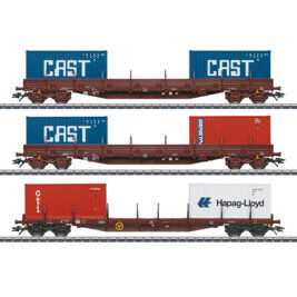 H0 3er-Set Containerw. SNCB