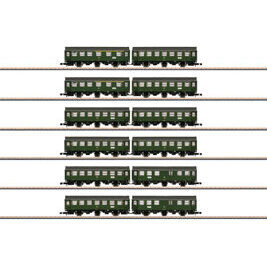 Z 6er-Set Umbauwagen-Paare DB