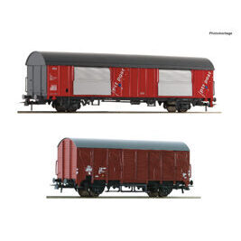 H0 2er-Set Postwagen NS