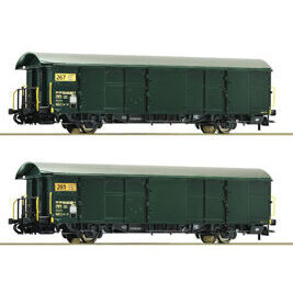 H0 2er-Set Postwagen SBB DC