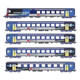 H0 5er-Set ZugkraftAar SBB DC