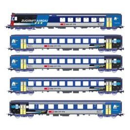 H0 5er-Set ZugkraftAar SBB AC