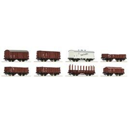 H0 8er-Set Güterwagen DR