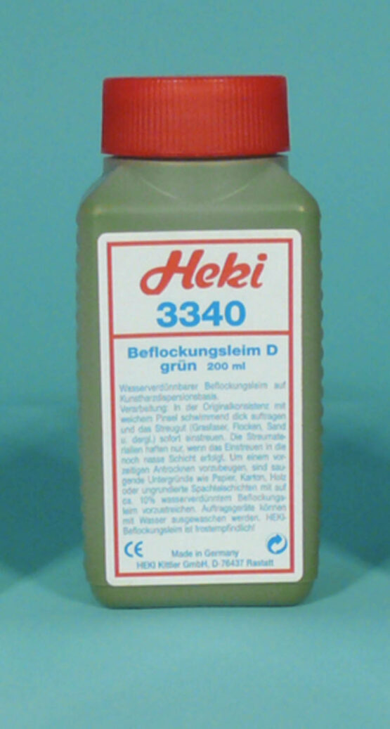 Beflockungsleim grün, 200 ml