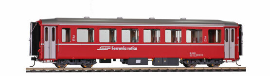 RhB B 2451 EW I rot mit Logo