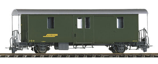 RhB D2 4045 Packwagen grün