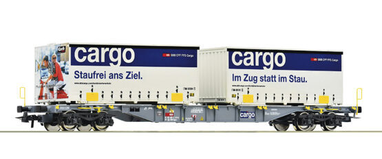 H0 Containertragwagen SBB