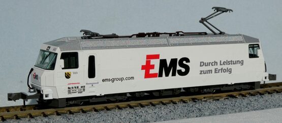 GE 4/4 III 643 VALS (EMS), RH