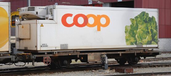 RhB COOP Kühl-Container, Erdb