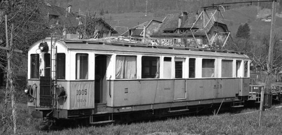 MOB CFZe 4/4 1004 Triebwagen