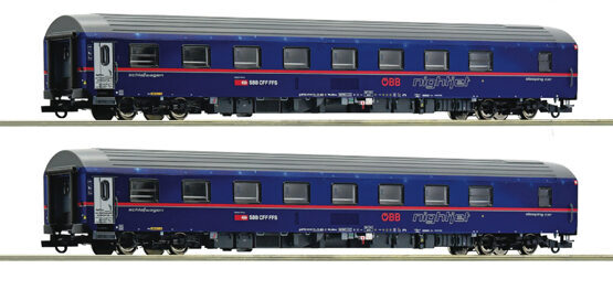 H0 2er-Set Nightjet ÖBB