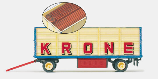 H0 Packwagen Zirkus Krone off