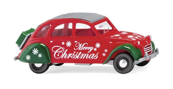 Citroen 2CV Weihnachtsmodell