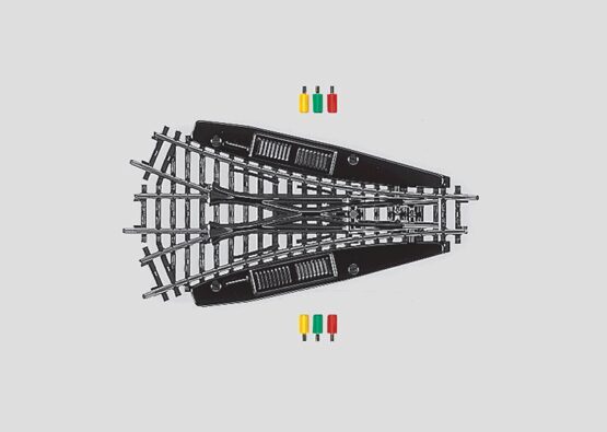 Dreiwegweiche r424,6 mm