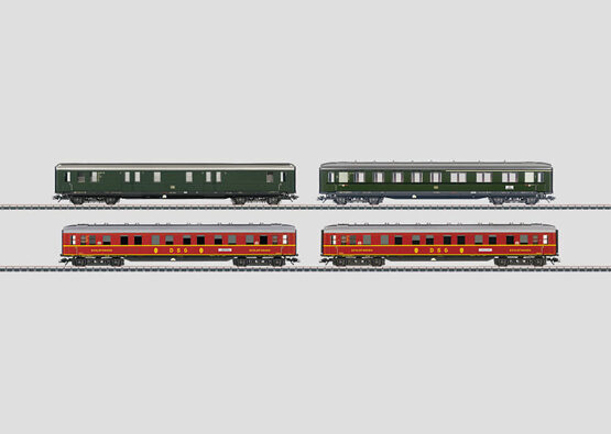 H0 4er-Set Personenwagen DB