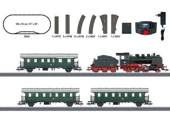 H0 BR24 Set DB AC+S