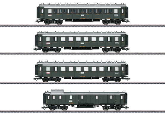 H0 4er-Set Schnellzug Pfalz.