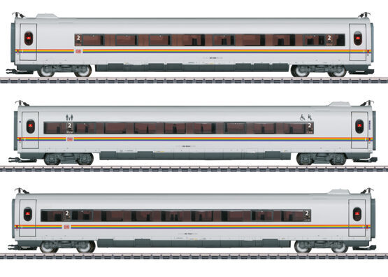 H0 3er-Set ICE3 ´Railbow´ DB