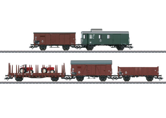 H0 5er-Set Güterwagen DB