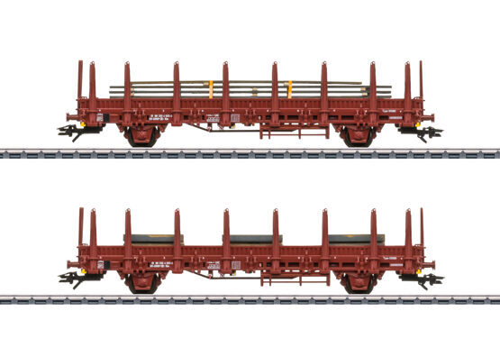 H0 2er-Set Rungenwagen SNCB