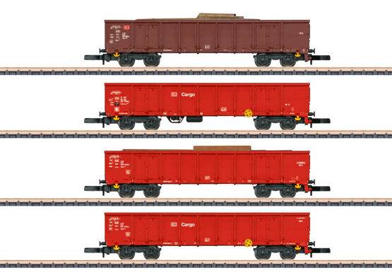 Z 4er-Set Hochbordwagen DB