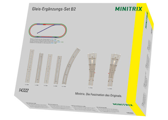 N Gleis-Ergänzungsset B2