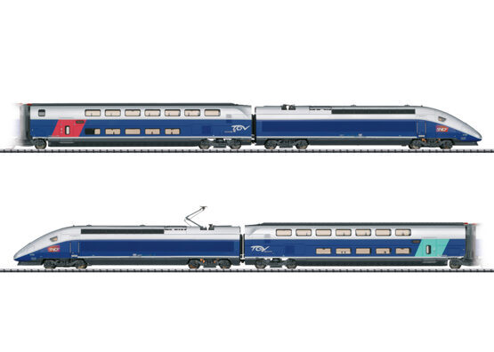 H0 TGV Euroduplex SNCF DC+S