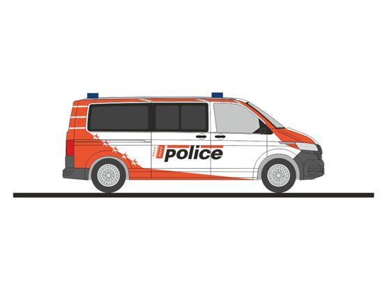 VW T6.1 Polizei Wallis (CH)