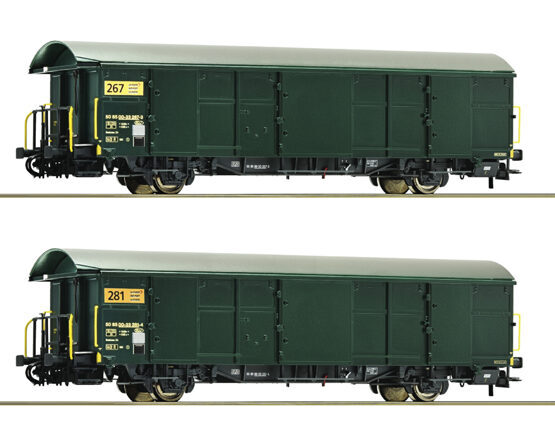 H0 2er-Set Postwagen SBB DC