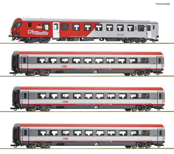 H0 4erSet Hahnenkamm ÖBB DC+D