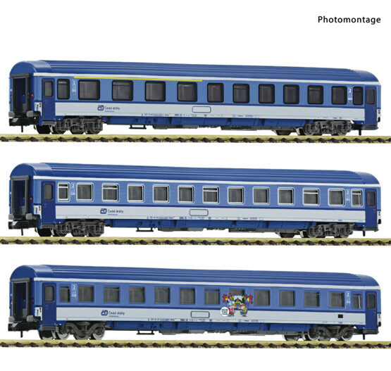 N 3er-Set Reisezugwagen CD