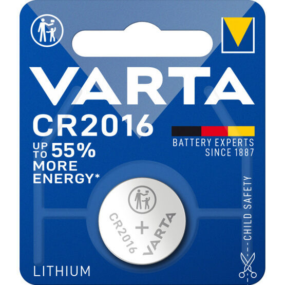 CR2016 1Stk. LITHIUM Knopfz.