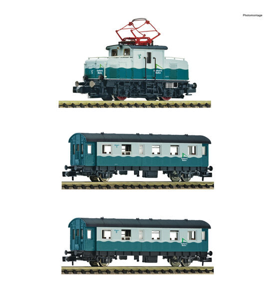 N 3er-Set Zahnradbahn DCC