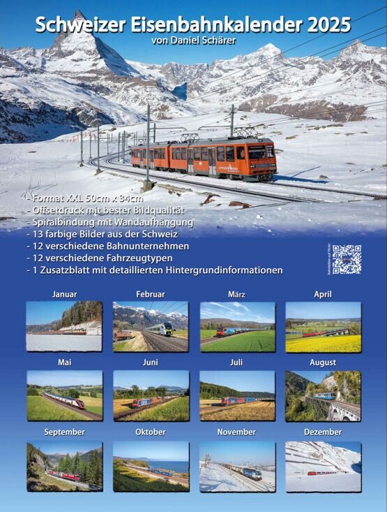 Eisenbahnkalender 2025